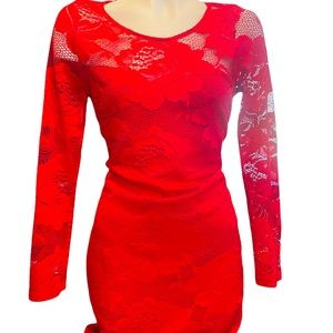 Red dress